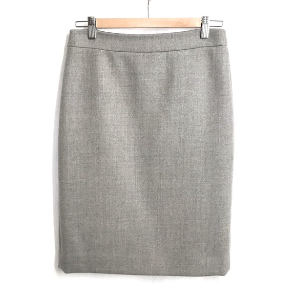 J. Crew Wool Pencil Skirt - Picture 2 of 3